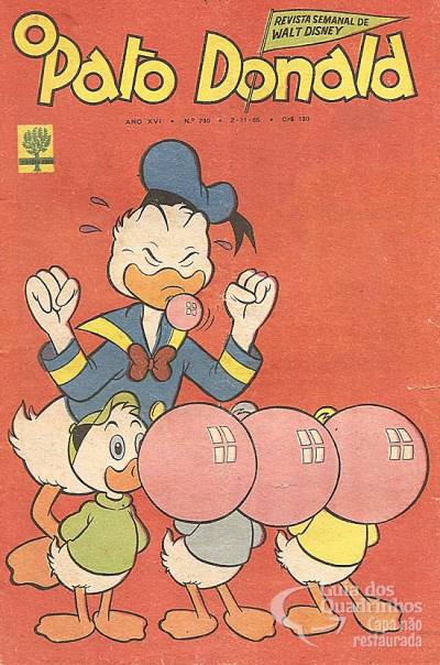 Pato Donald, O n° 730 - Abril