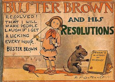 Buster Brown And His Resolutions (1903) - Frederick A. Stokes