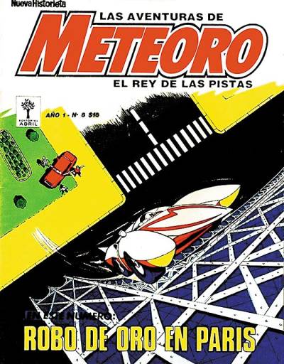 Meteoro El Rey de Las Pistas   n° 8 - Editorial Abril