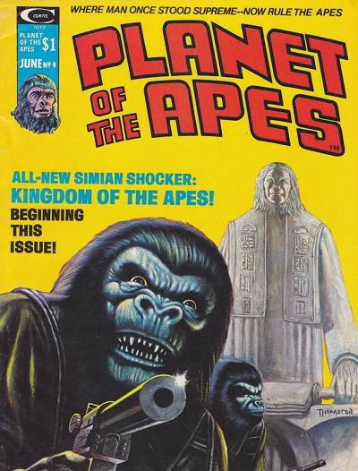 Planet of The Apes (1974)   n° 9 - Curtis Magazines (Marvel Comics)