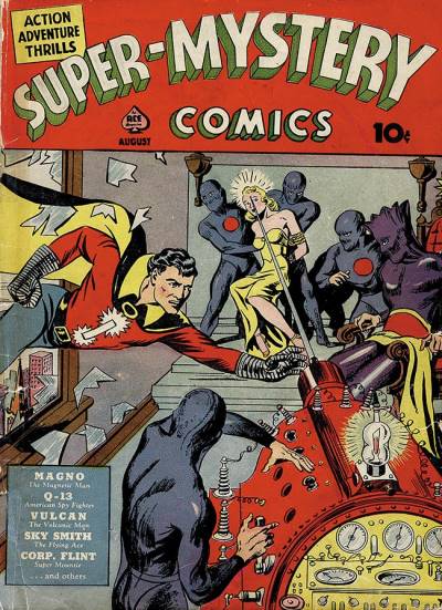 Super-Mystery Comics (1940)   n° 2 - Ace Magazines