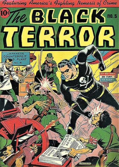 Black Terror (1943)   n° 5 - Pines Publishing