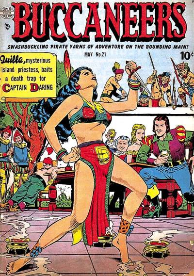 Buccaneers (1950)   n° 21 - Quality Comics