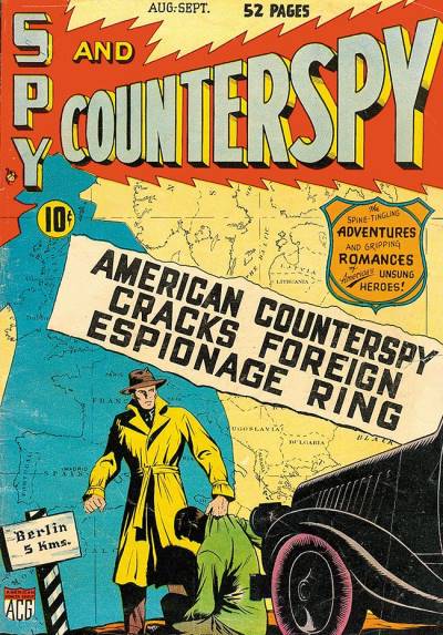 Spy And Counterspy (1949)   n° 1 - Acg (American Comics Group)