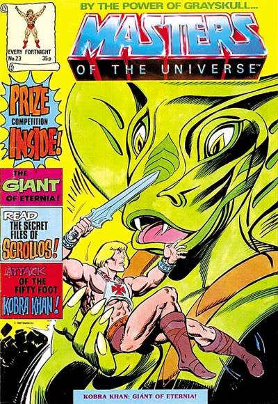 Masters of The Universe (1986)   n° 23 - London Editions Magazines