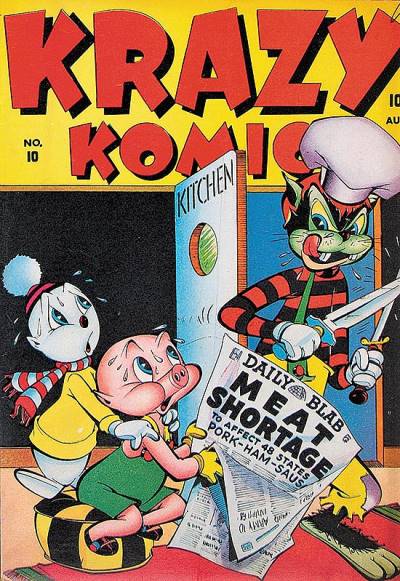 Krazy Komics (1942)   n° 10 - Timely Publications