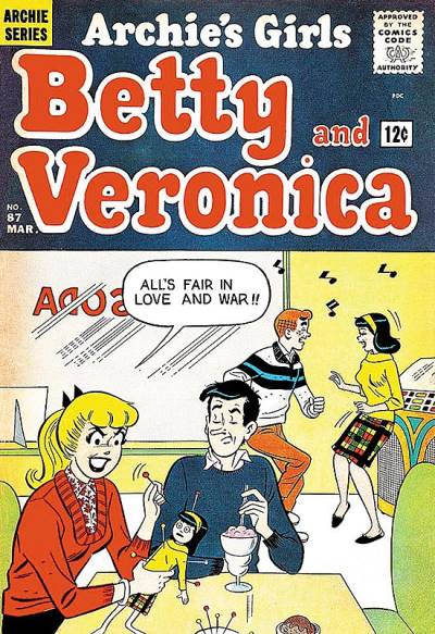 Archie's Girls Betty And Veronica (1950)   n° 87 - Archie Comics