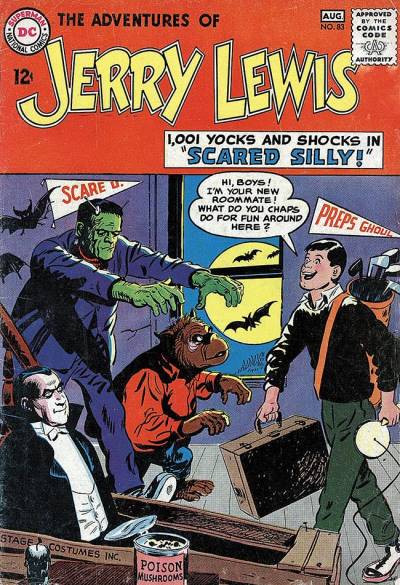 Adventures of Jerry Lewis, The (1957)   n° 83 - DC Comics