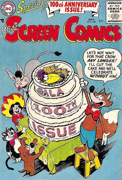 Real Screen Comics (1945)   n° 100 - DC Comics