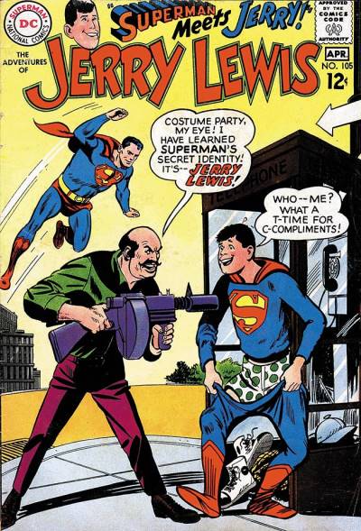 Adventures of Jerry Lewis, The (1957)   n° 105 - DC Comics