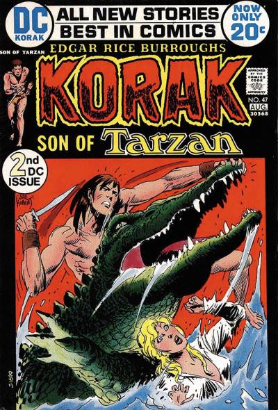 Korak, Son of Tarzan (1972)   n° 47 - DC Comics