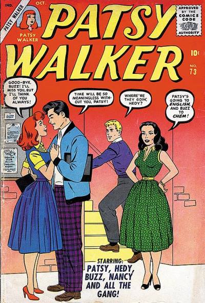 Patsy Walker (1945)   n° 73 - Marvel Comics