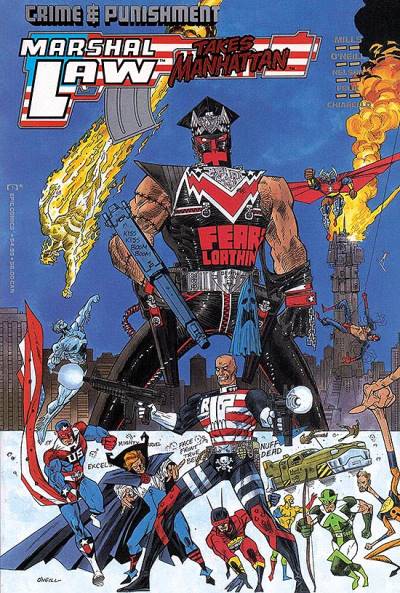 Crime And Punishment: Marshal Law Takes Manhattan (1989) - Marvel Comics (Epic Comics)