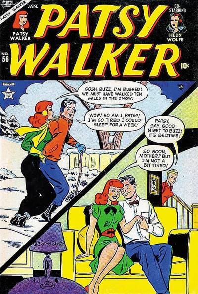 Patsy Walker (1945)   n° 56 - Marvel Comics
