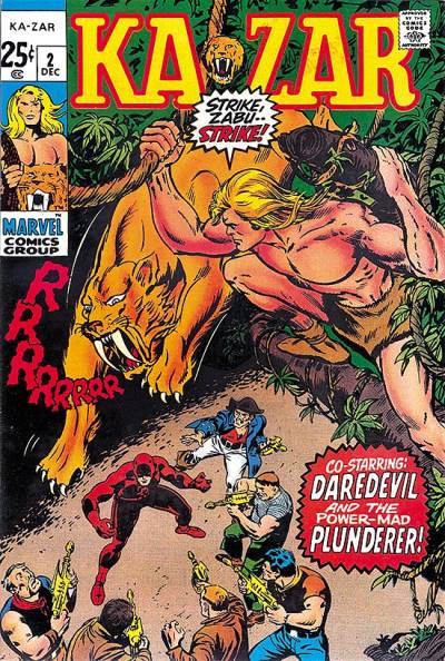 Ka-Zar (1970)   n° 2 - Marvel Comics