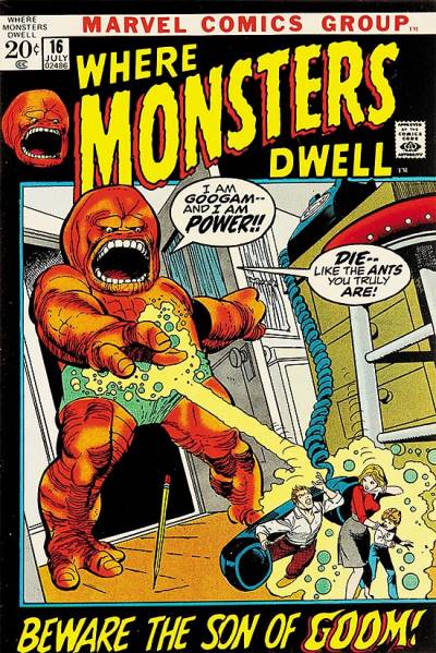 Where Monsters Dwell (1970)   n° 16 - Marvel Comics