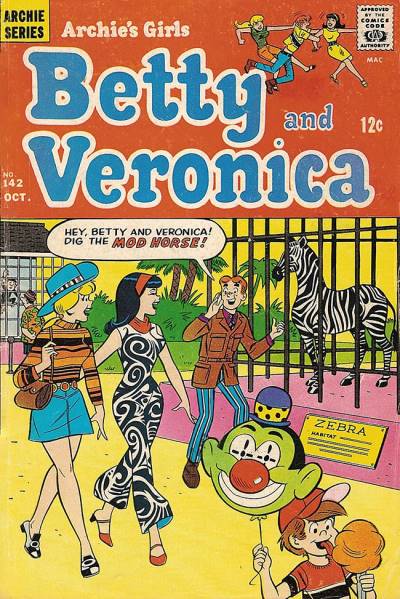 Archie's Girls Betty And Veronica (1950)   n° 142 - Archie Comics