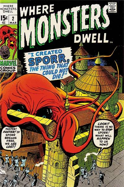 Where Monsters Dwell (1970)   n° 2 - Marvel Comics