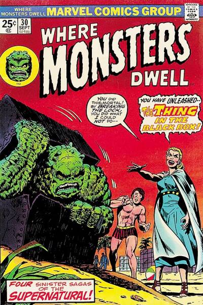 Where Monsters Dwell (1970)   n° 30 - Marvel Comics