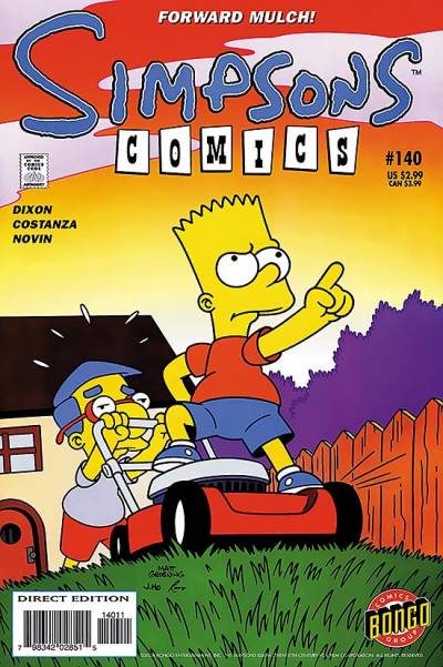 Simpsons Comics (1993)   n° 140 - Bongo Comics Group
