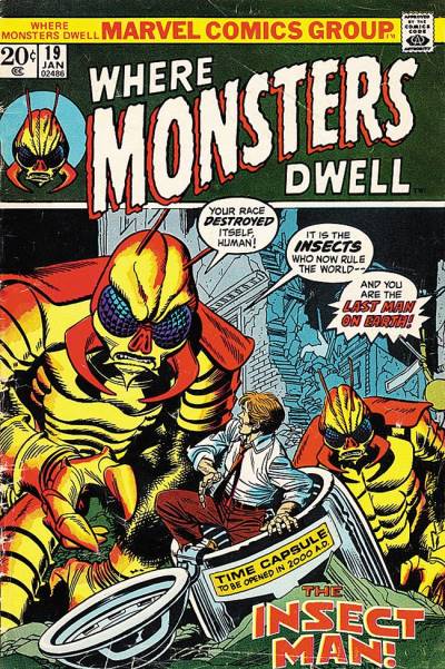 Where Monsters Dwell (1970)   n° 19 - Marvel Comics