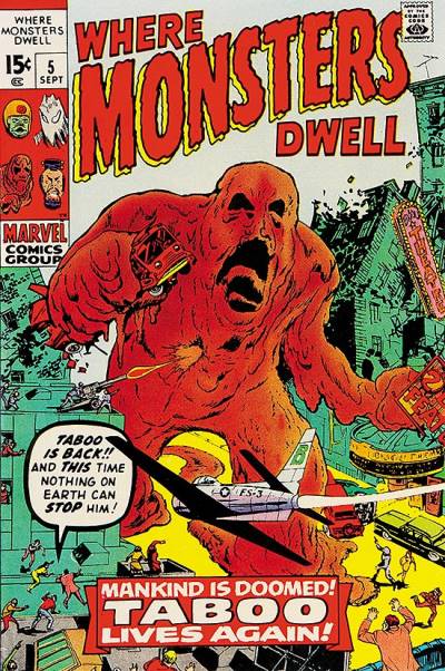 Where Monsters Dwell (1970)   n° 5 - Marvel Comics
