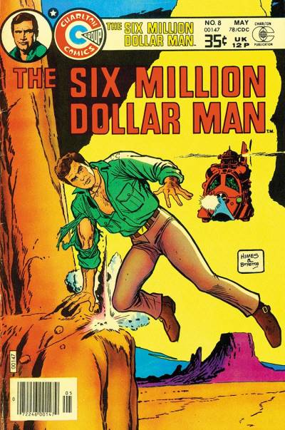 Six Million Dollar Man (1976)   n° 8 - Charlton Comics