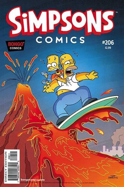 Simpsons Comics (1993)   n° 206 - Bongo Comics Group
