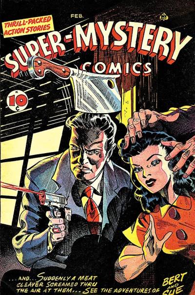 Super-Mystery Comics (1940)   n° 34 - Ace Magazines