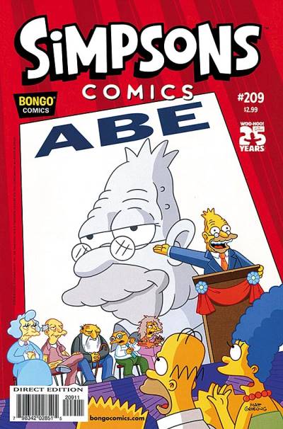 Simpsons Comics (1993)   n° 209 - Bongo Comics Group