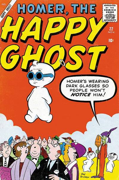 Homer, The Happy Ghost (1955)   n° 22 - Marvel Comics
