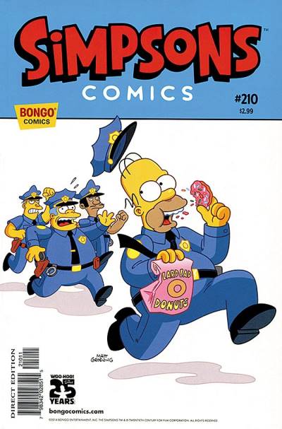Simpsons Comics (1993)   n° 210 - Bongo Comics Group