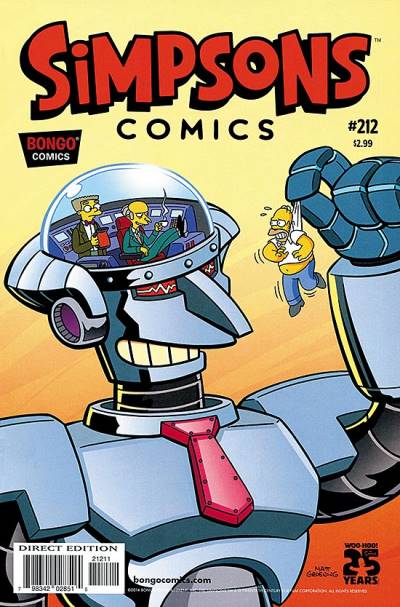 Simpsons Comics (1993)   n° 212 - Bongo Comics Group