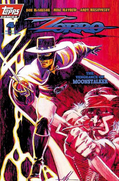 Zorro (1993)   n° 4 - Topps
