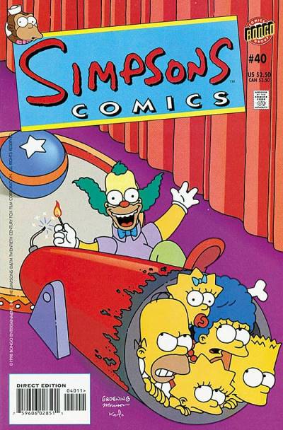 Simpsons Comics (1993)   n° 40 - Bongo Comics Group