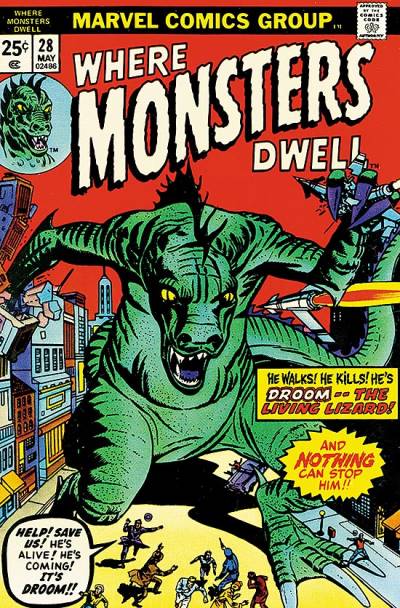 Where Monsters Dwell (1970)   n° 28 - Marvel Comics