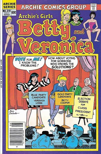 Archie's Girls Betty And Veronica (1950)   n° 319 - Archie Comics