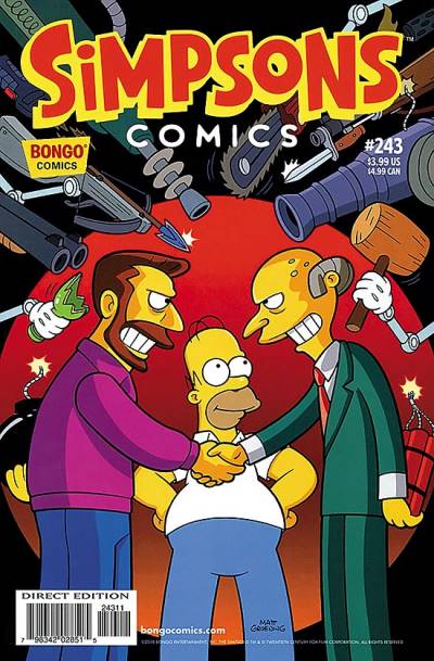 Simpsons Comics (1993)   n° 243 - Bongo Comics Group