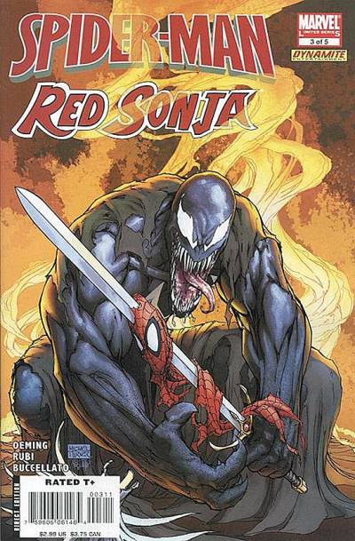 Spider-Man/Red Sonja (2007)   n° 3 - Marvel Comics/Dynamite Entertainment