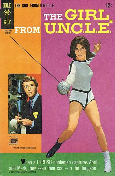 Girl From U.N.C.L.E. (1967)   n° 4 - Western Publishing Co.