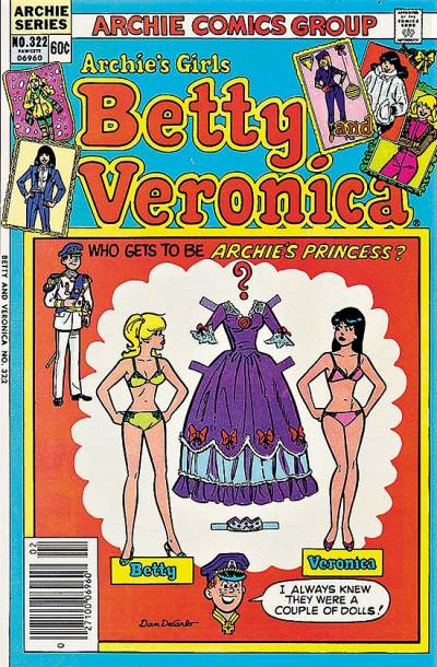 Archie's Girls Betty And Veronica (1950)   n° 322 - Archie Comics