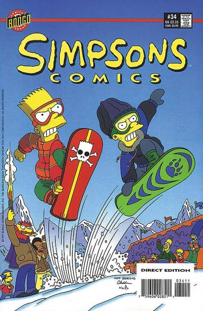 Simpsons Comics (1993)   n° 34 - Bongo Comics Group