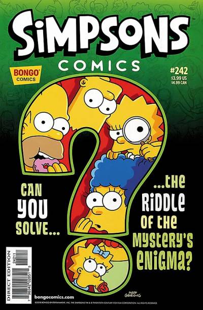 Simpsons Comics (1993)   n° 242 - Bongo Comics Group