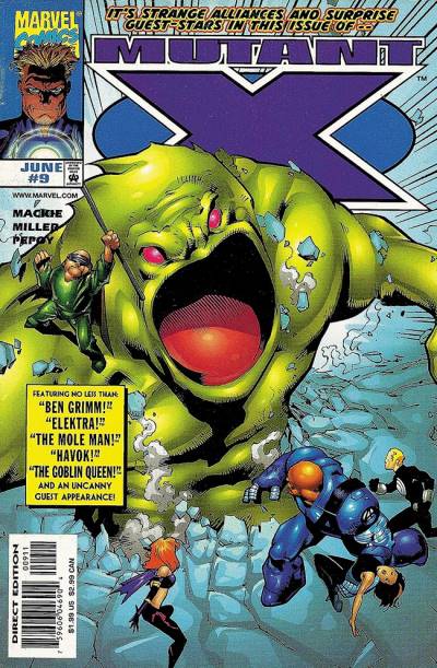 Mutant X (1998)   n° 9 - Marvel Comics