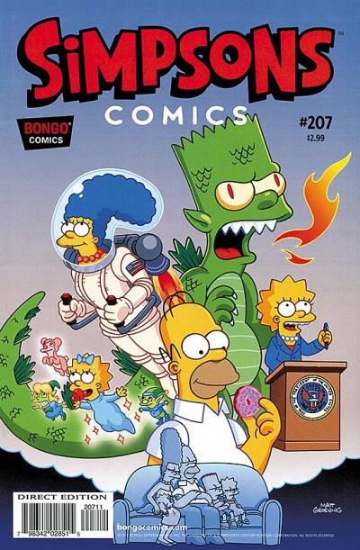 Simpsons Comics (1993)   n° 207 - Bongo Comics Group