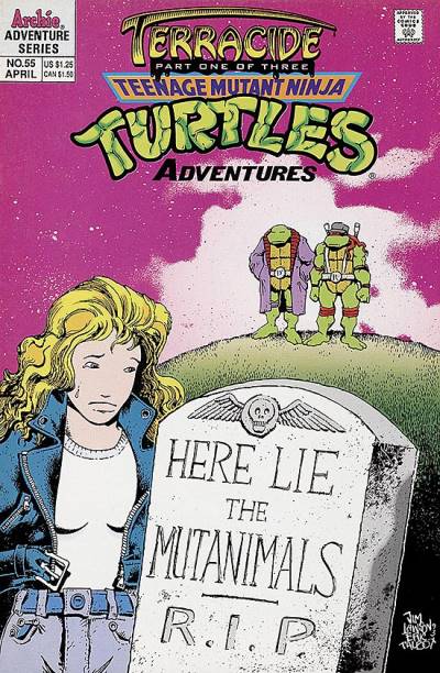 Teenage Mutant Ninja Turtles Adventures (1989)   n° 55 - Archie Comics