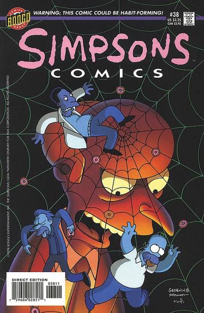 Simpsons Comics (1993)   n° 38 - Bongo Comics Group