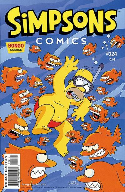 Simpsons Comics (1993)   n° 224 - Bongo Comics Group