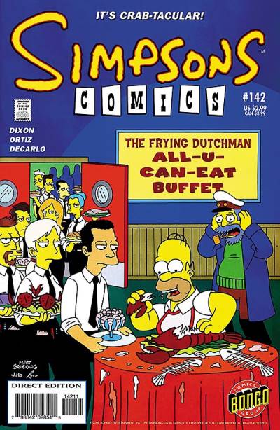 Simpsons Comics (1993)   n° 142 - Bongo Comics Group