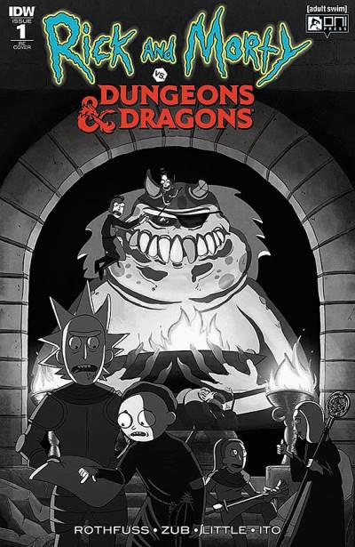 Rick And Morty Vs. Dungeons & Dragons (2018)   n° 1 - Idw Publishing